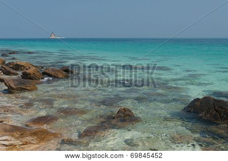 Beach On The Koh Rin Island