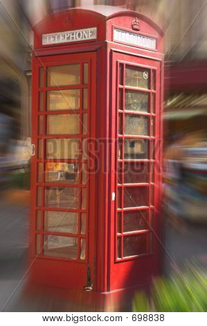 englische Telefonzelle