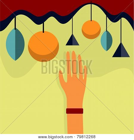 Christmas and hands