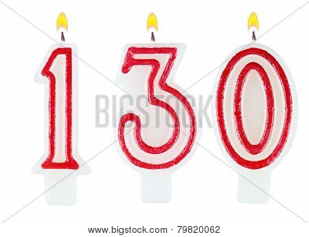 Candles Number One Hundred Thirty