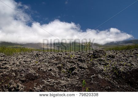 Lava Eruption, Reunion island