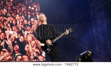 Yhdysvaltalainen metal-yhtye Metallican laulaja