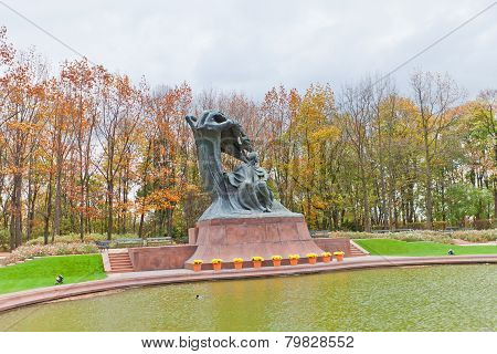 Frederic Chopin Monument (1926) In Warsaw, Poland