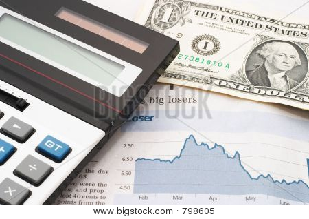 Börse Chart, down, Verluste