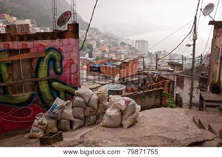 Vidigal Favela in Rio de Janeiro