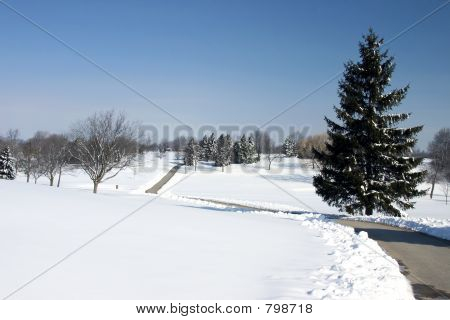 Golf Winterwunderland