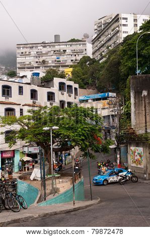 Vidigal Favela in Rio de Janeiro