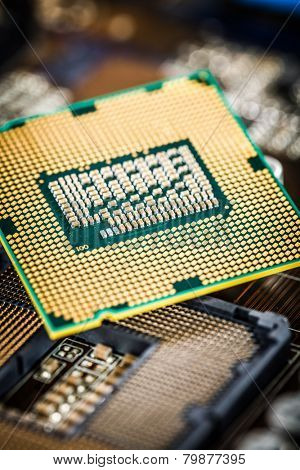 Modern processor and motherboard for a home computer