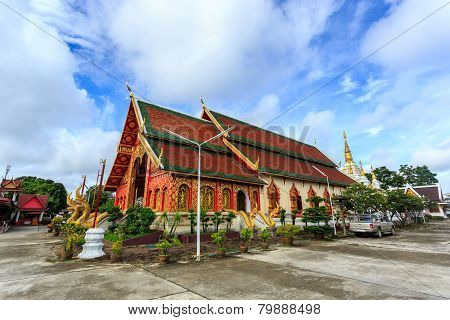Wat Chet Yod Temple In Thailand