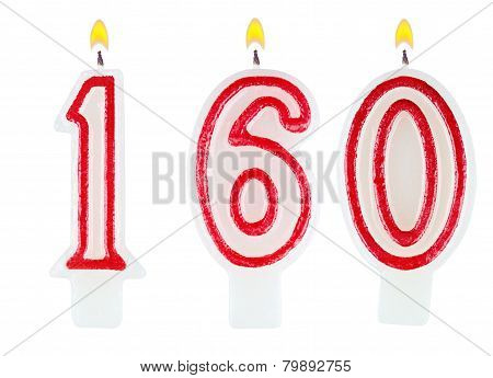 Candles Number One Hundred Sixty
