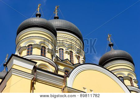 Christian Orthodox Church in the Hancu Monastery, Republic of Moldova
