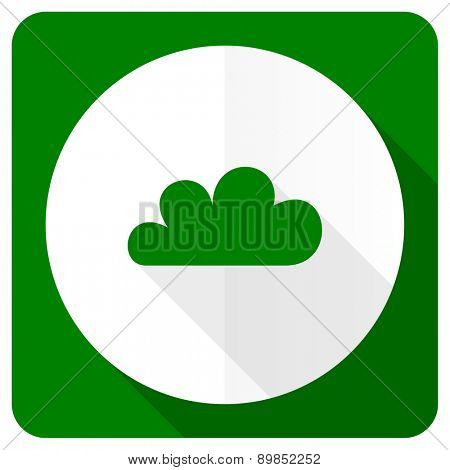 cloud flat icon waether forecast sign 