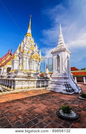 Wat Phra Borommathat Chaiya Worawihan, an ancient temple at Chaiya district,Surat Thani province, So