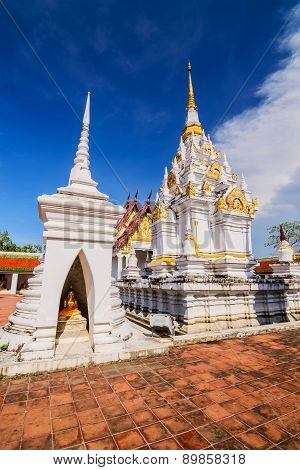Wat Phra Borommathat Chaiya Worawihan, an ancient temple at Chaiya district,Surat Thani province, So