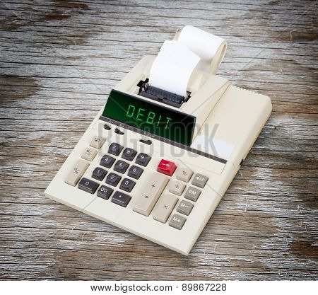 Old Calculator - Debit