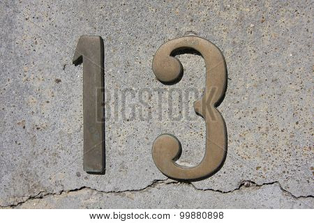 Number 13