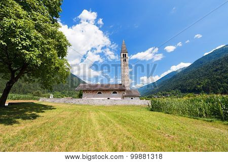 Church Of Sant'antonio Abate - Pelugo Trento Italy