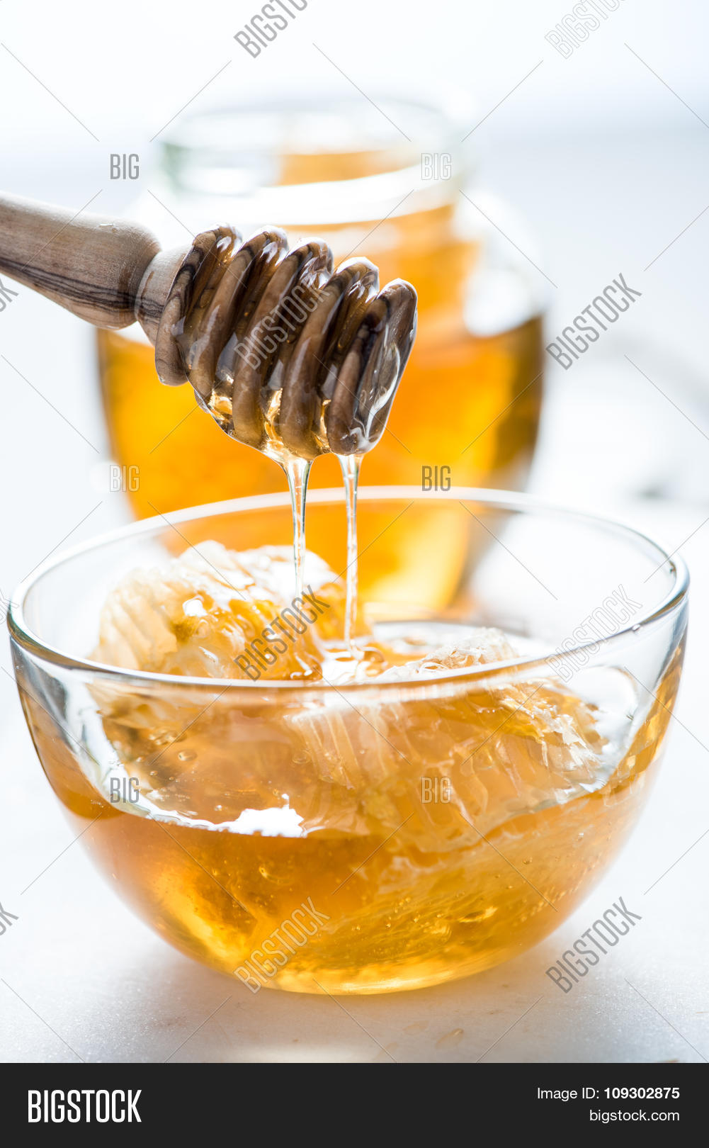 Wooden Honey Drizzler Image & Photo (Free Trial) Bigstock