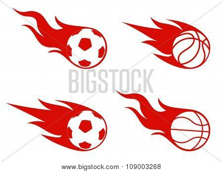 Flight Of A Ball, Sports Symbol