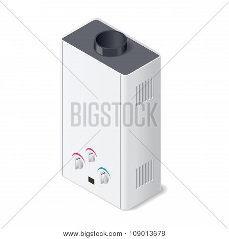 Boiler Isometric Icon