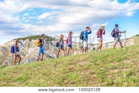 Hikers On Excursion