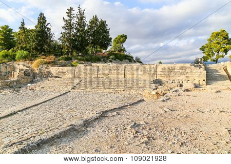 Processional Walkway In Phaistos