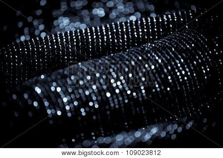 Draped Lurex Fabric