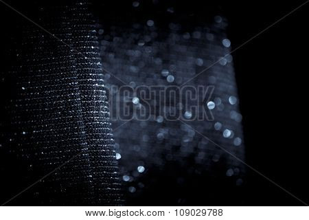 Draped Lurex Fabric