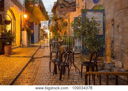 Alley Scene, Safed (tzfat)