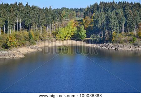 View Of The Lake Ottenstein, State Austria