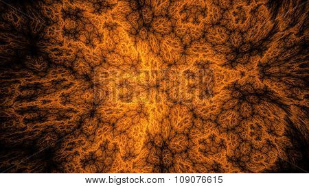 Dark Burnt Orange Abstract Background