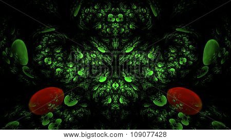 Alien Visions 3D Fractal Art