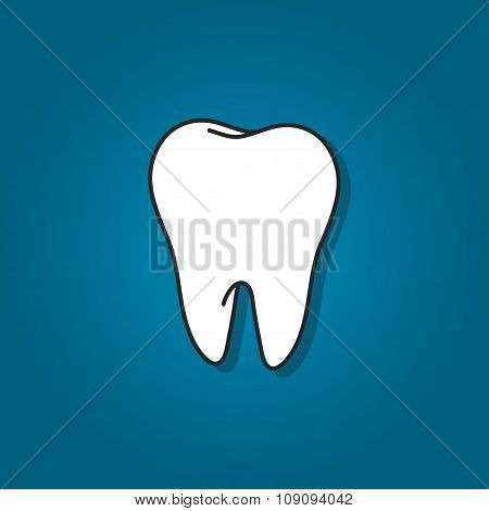 White Tooth Icon