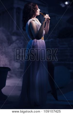 Venus Playing The Flute