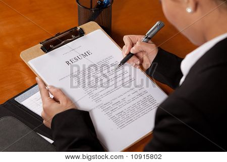 Currículo de revisão