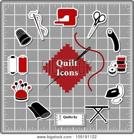 Quilting Stickers