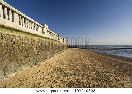 Southend Beach, Southend-on-sea, Essex, England