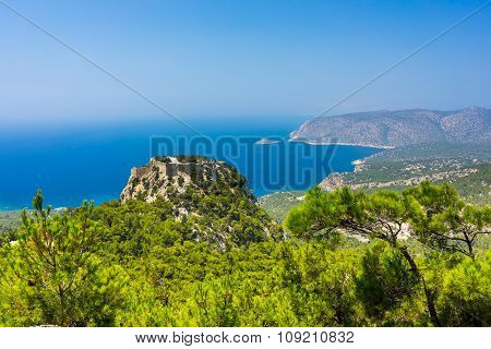 Monolithos Castle Rhodes