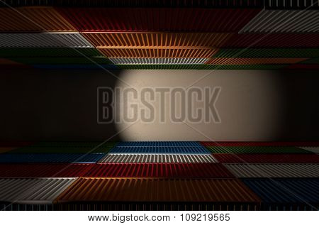 Shipping Container Corriidor