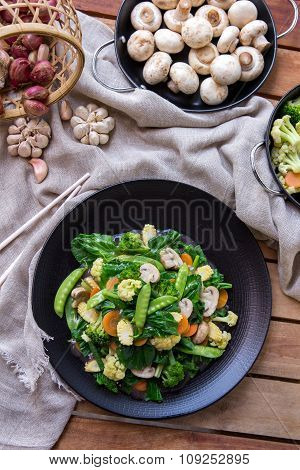 A Plate Healthy Chinese Food Capcay