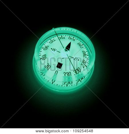 Glowing Compass