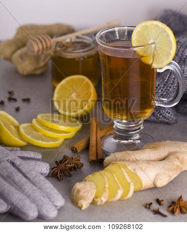 Warming up tea