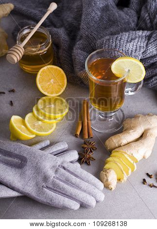 Warming up tea