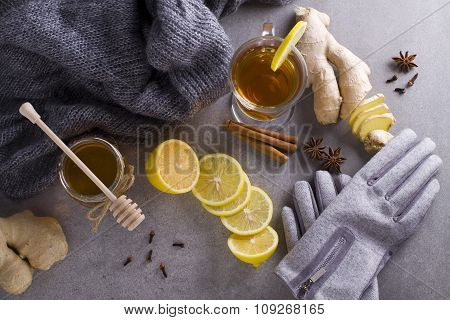 Warming up tea