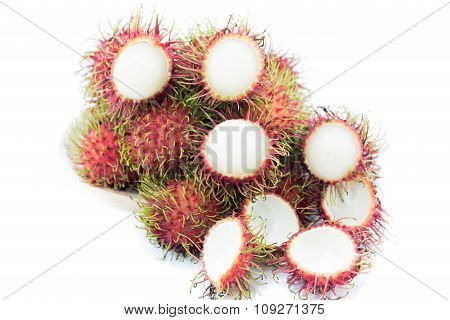 Asian Fruit Rambutan  Or  Negrito