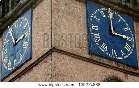 Tolbooth clock face