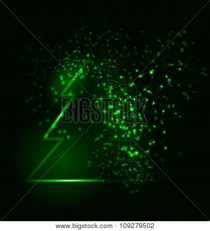 Sparkle Christmas tree