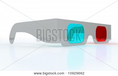 3 Dtv を見ての立体の 3 D メガネ