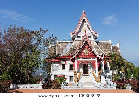 Princess Mother Hall In Mae Salong, Thailand