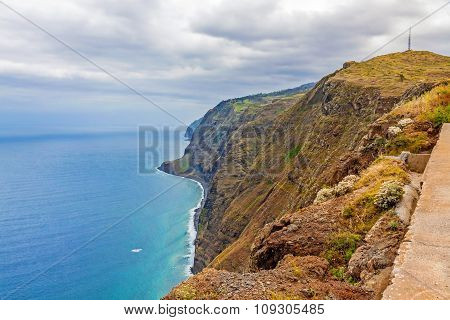 Madeira, Ponta Do Pargo - Vibrant Cliff Coast